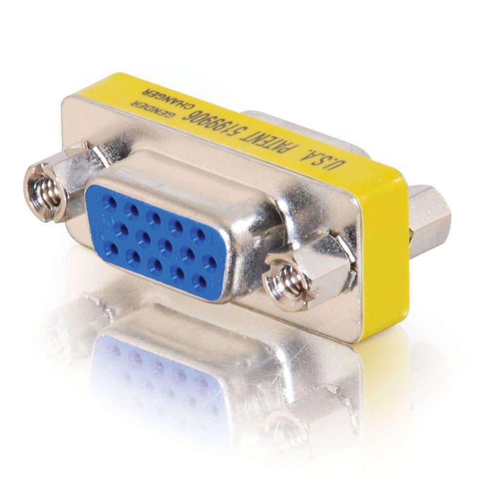 C2G HD15 VGA F/F Mini Gender Changer (Coupler) - Image 1
