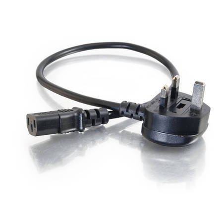 C2G 3m Power Cable Black - Image 1