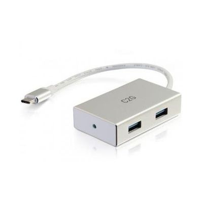 C2G USB-C Hub with 4 USB-A Ports
