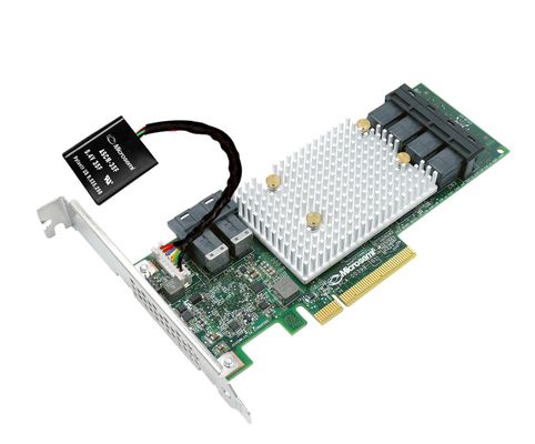 Adaptec SmartRAID 3154-24i RAID controller PCI Express x8 3.0 12 Gbit/