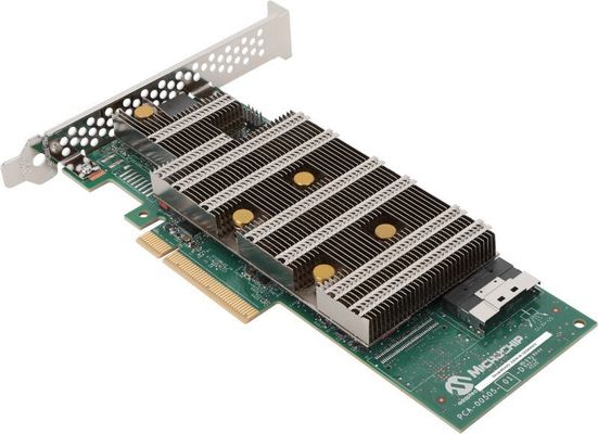 Microchip Technology Adaptec SmartRAID 3204-8i 4GB SAS/NVMe 8 Port PCI