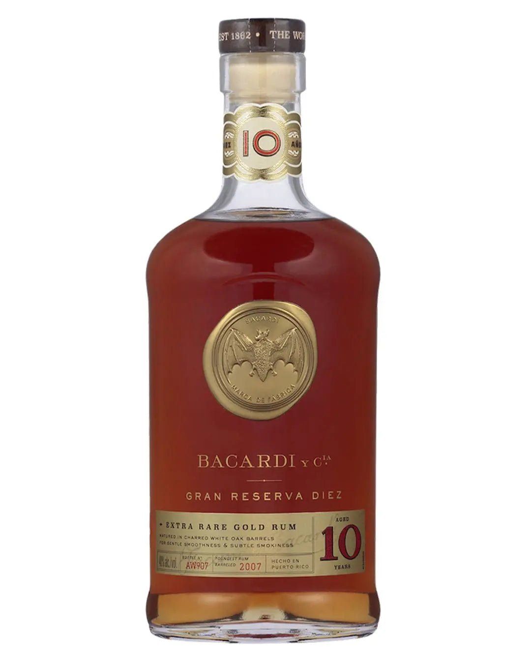 Bacardi Diez / 10 Year Old Rum Single Modernist Rum - Image 1