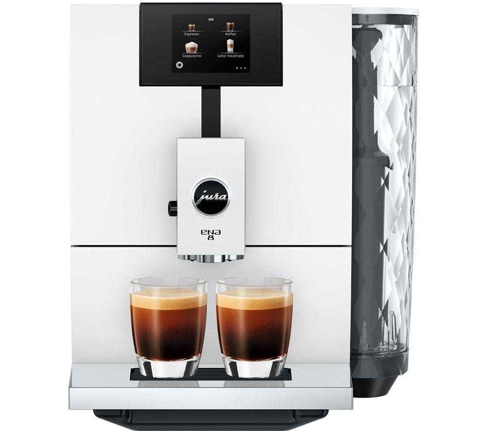 Jura Bean-to-Cup Coffee Machine 15509 - Full Nordic White - Image 1