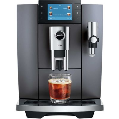 Jura E10 Onyx Grey Freestanding Coffee Machine 15718 Onyx Grey