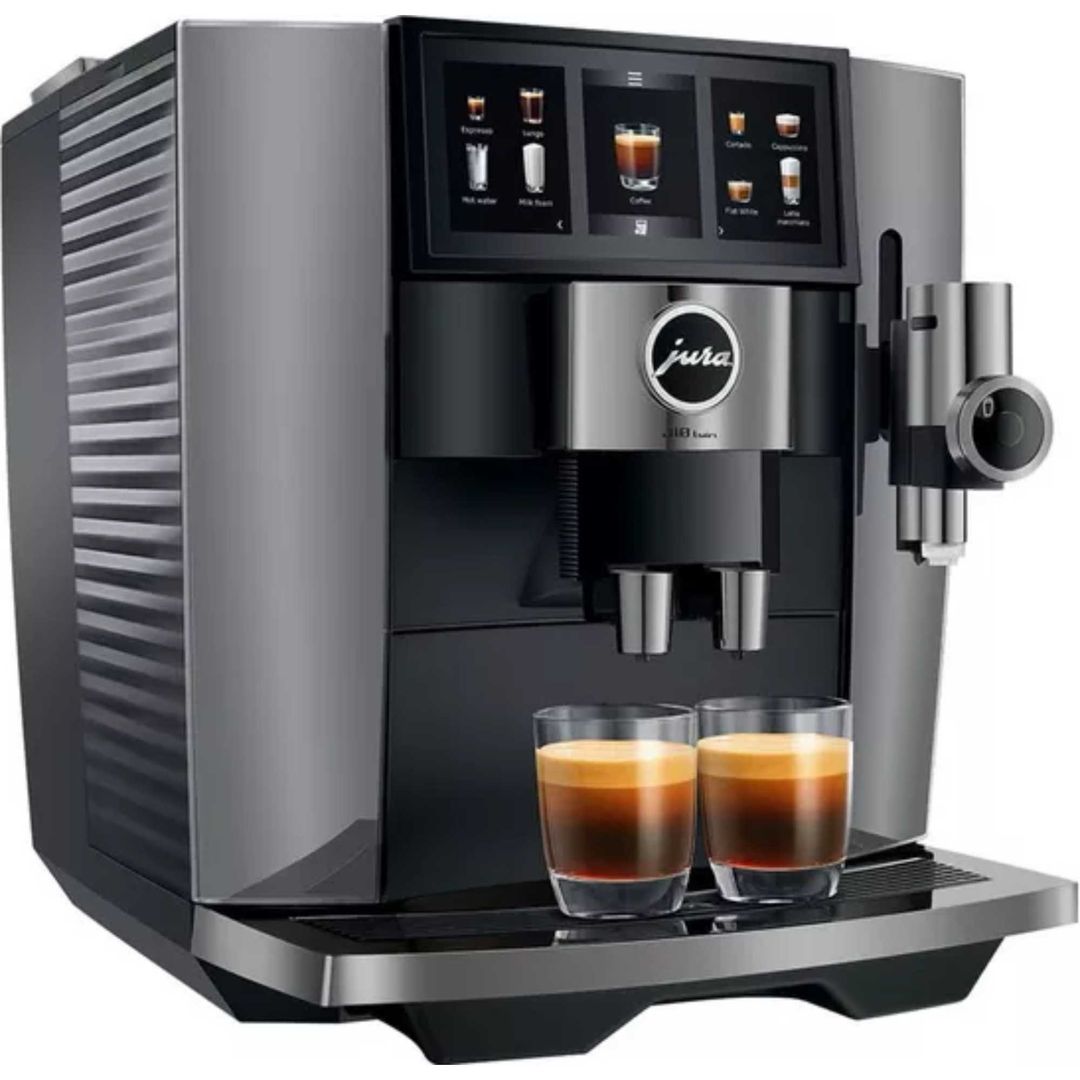 JURA J10 Twin Smart Bean to Cup Coffee Machine - Diamond Onyx, Black - Image 1