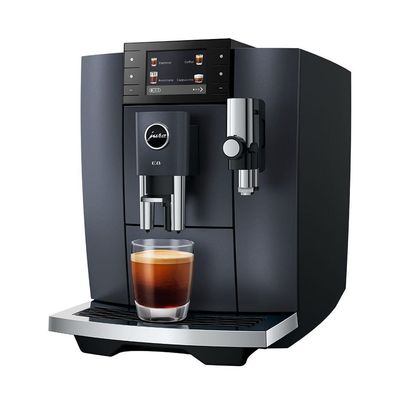 JURA E8 Smart Bean to Cup Coffee Machine - Cosmic Black, Black