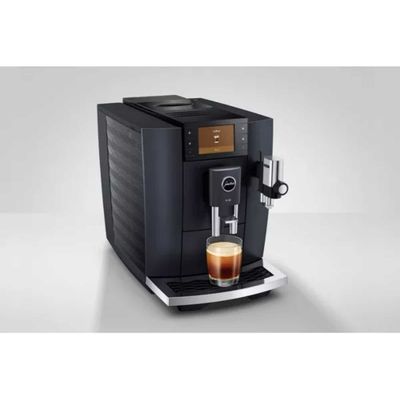 JURA E8 Smart Bean to Cup Coffee Machine - Cosmic Black, Black