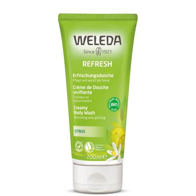 Weleda Citrus Refresh Creamy Body Wash 200ml - Thumbnail 2