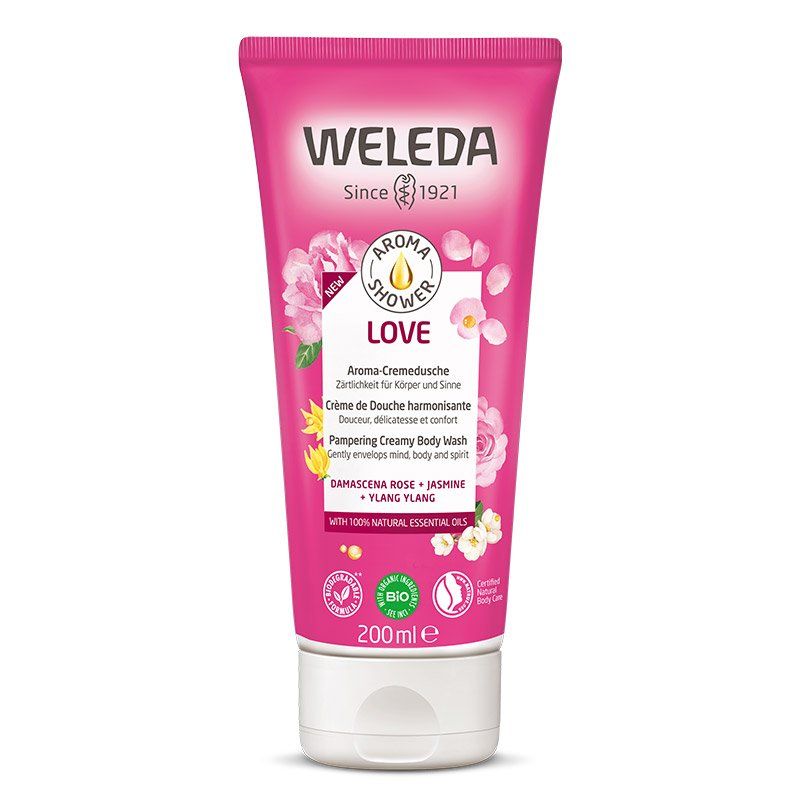 Weleda Love Aroma Shower Gel 200ml in Clear - Image 1