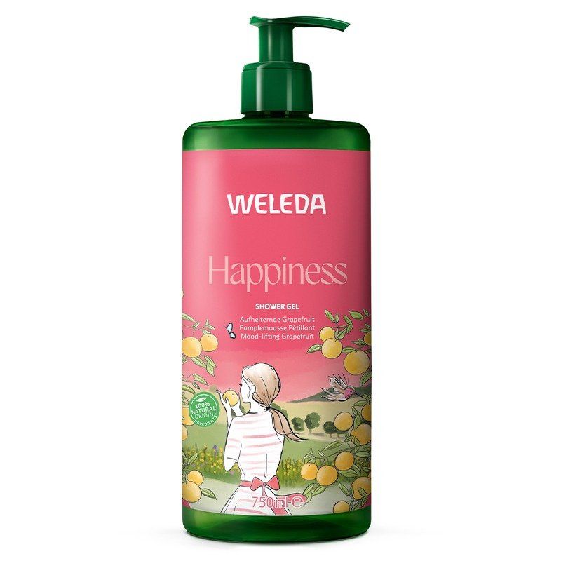 Weleda Happiness - Grapefruit Shower Gel in Clear - Image 1