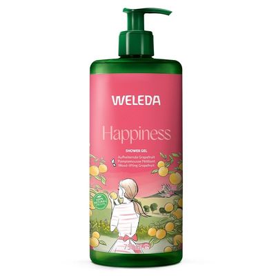 Weleda Happiness - Grapefruit Shower Gel in Clear