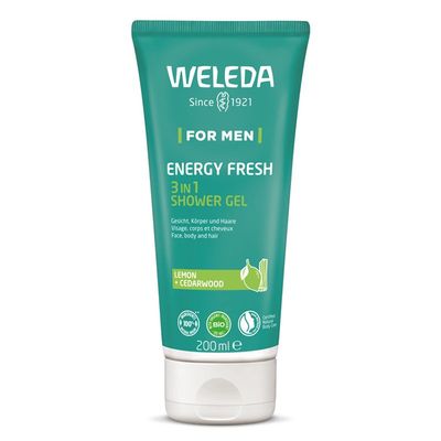 Weleda For Men Energy Fresh 3in1 Shower Gel 200ml