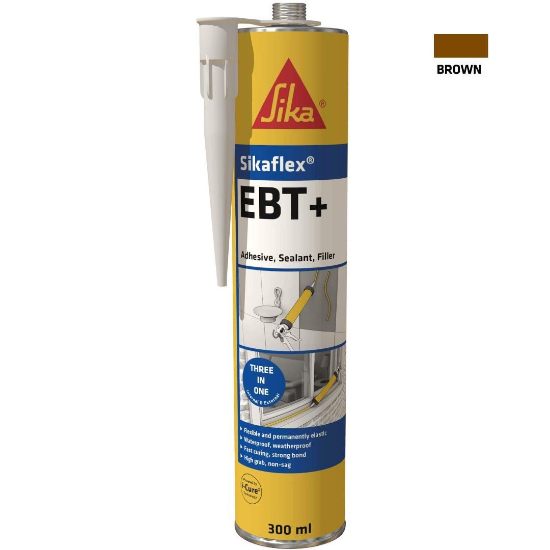 Sikaflex 300ml EBT Cartridge - Brown - Image 1