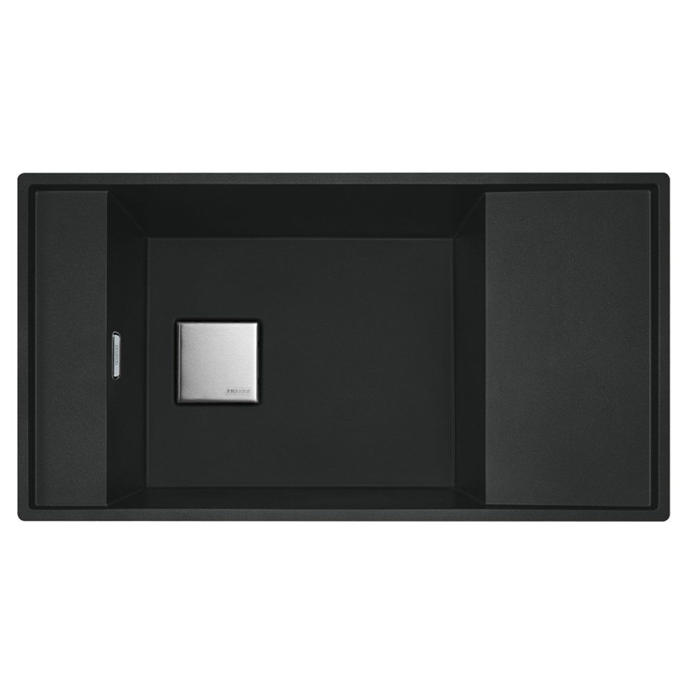 Franke Fresno 111 Single Bowl Undermount Black Fragranite Kitchen Sink - Image 1
