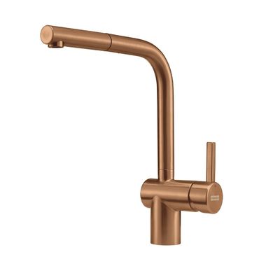 Franke Atlas Neo Single Lever Pull Out Monobloc Kitchen Mixer Tap - Copper