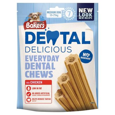 Pack of 7 Bakers Dental Delicious Treats