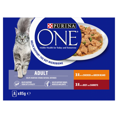 Purina Chicken and Beef Fillets Cat Food