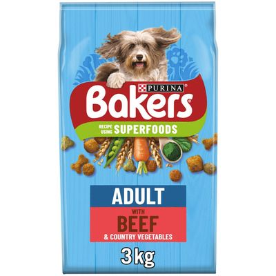 Bakers Adult Dry Dog Food - Beef - Thumbnail 2