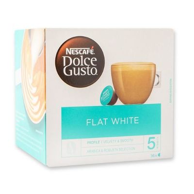 Nescafé Dolce Gusto Flat White Coffee Pods x16 (16 Servings) - Thumbnail 2