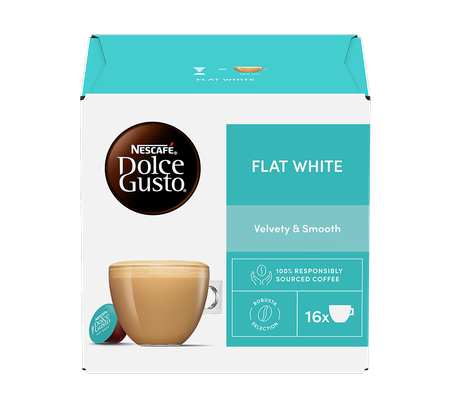 Nescafé Dolce Gusto Flat White Coffee Pods x16 (16 Servings) - Thumbnail 4