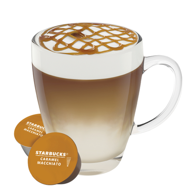 Starbucks® Caramel Macchiato By Nescafé Dolce Gusto, Coffee Pods x12 (6 Servings) - Thumbnail 2
