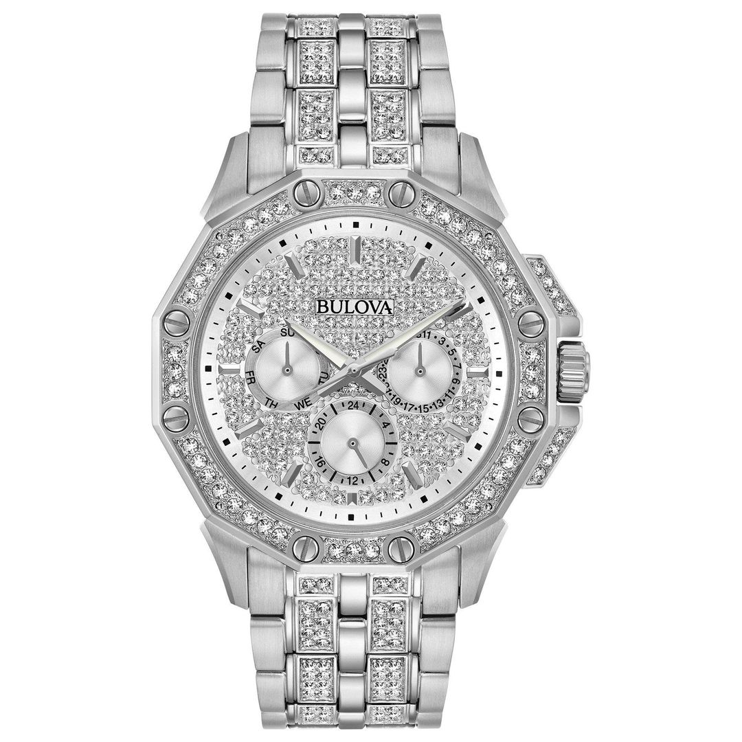 Bulova Octava 41.5mm Crystal Watch - Image 1