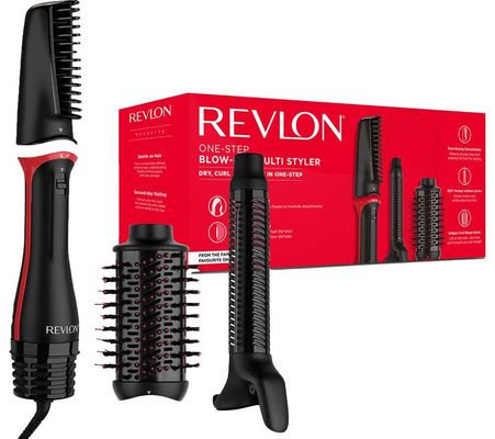 REVLON One Step Hot Air Styler - Black, Black