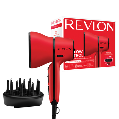 REVLON Airflow Control Hair Dryer - Red, Red