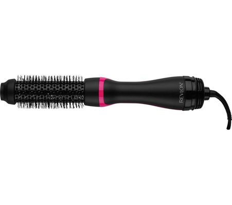 Revlon Women's One Step Style Booster - Round Brush Dryer & Styler in Black