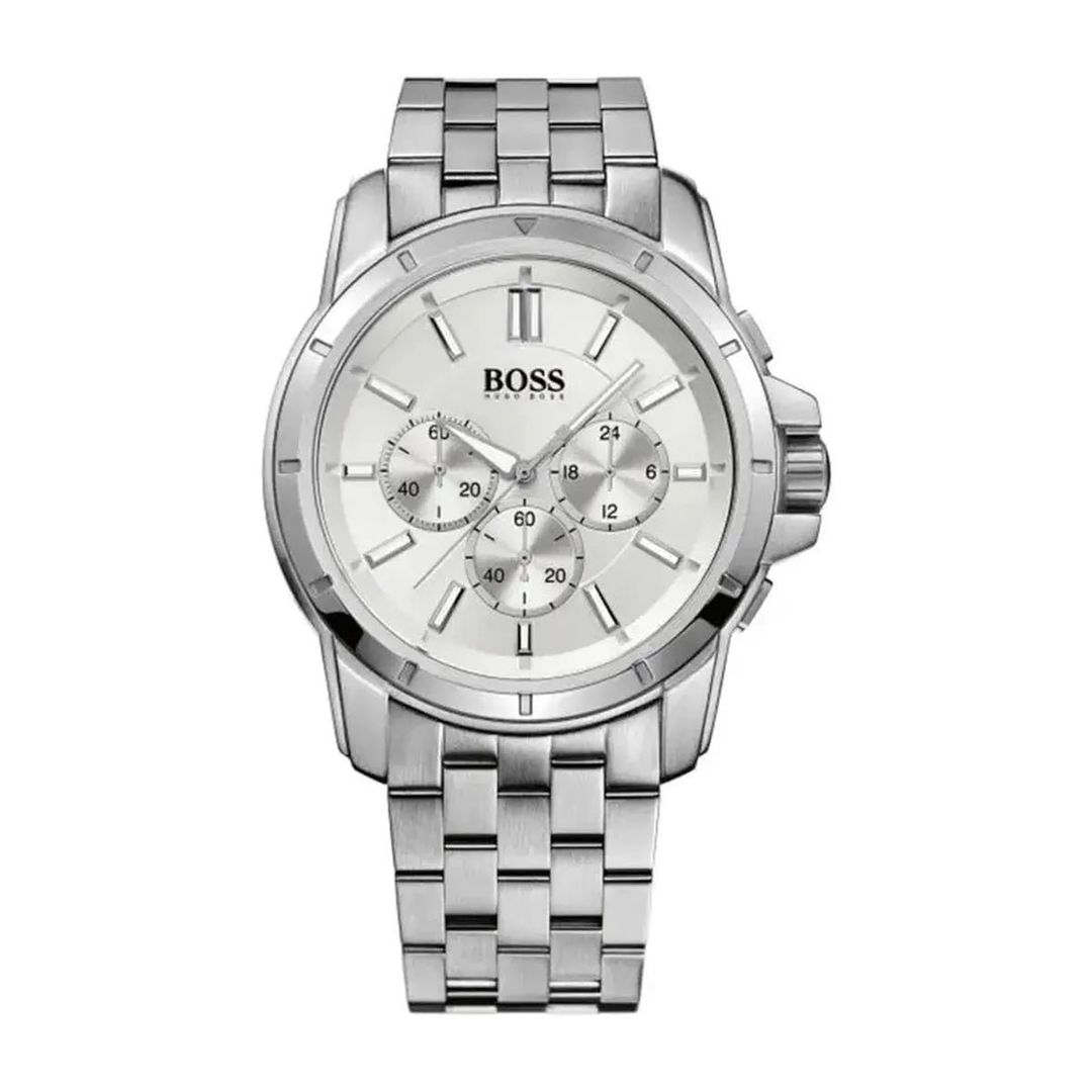 Hugo Boss Ikon 1512962 Men's Watch – 44mm White Dial Stainless Steel - Image 1