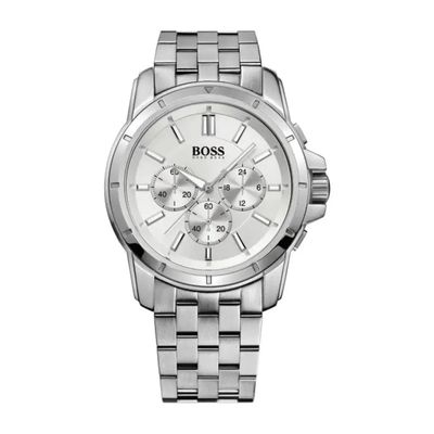 Hugo Boss Ikon 1512962 Men's Watch – 44mm White Dial Stainless Steel