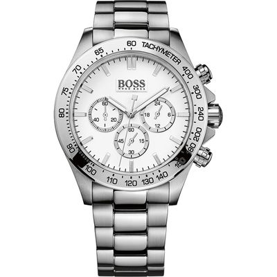 Hugo Boss Ikon 1512962 Men's Watch – 44mm White Dial Stainless Steel - Thumbnail 2