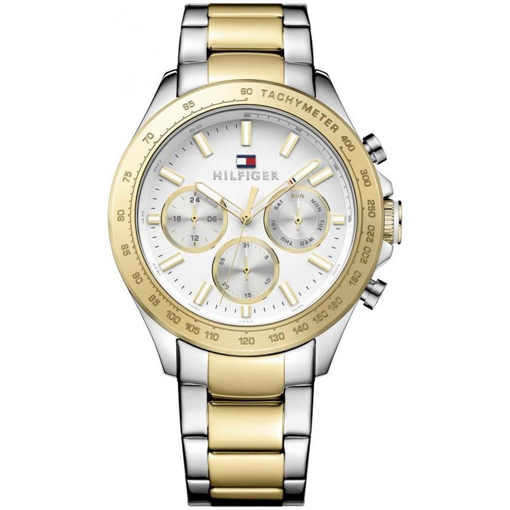 Tommy Hilfiger 1791226 Hudson Two Tone Men's Watch - Image 1