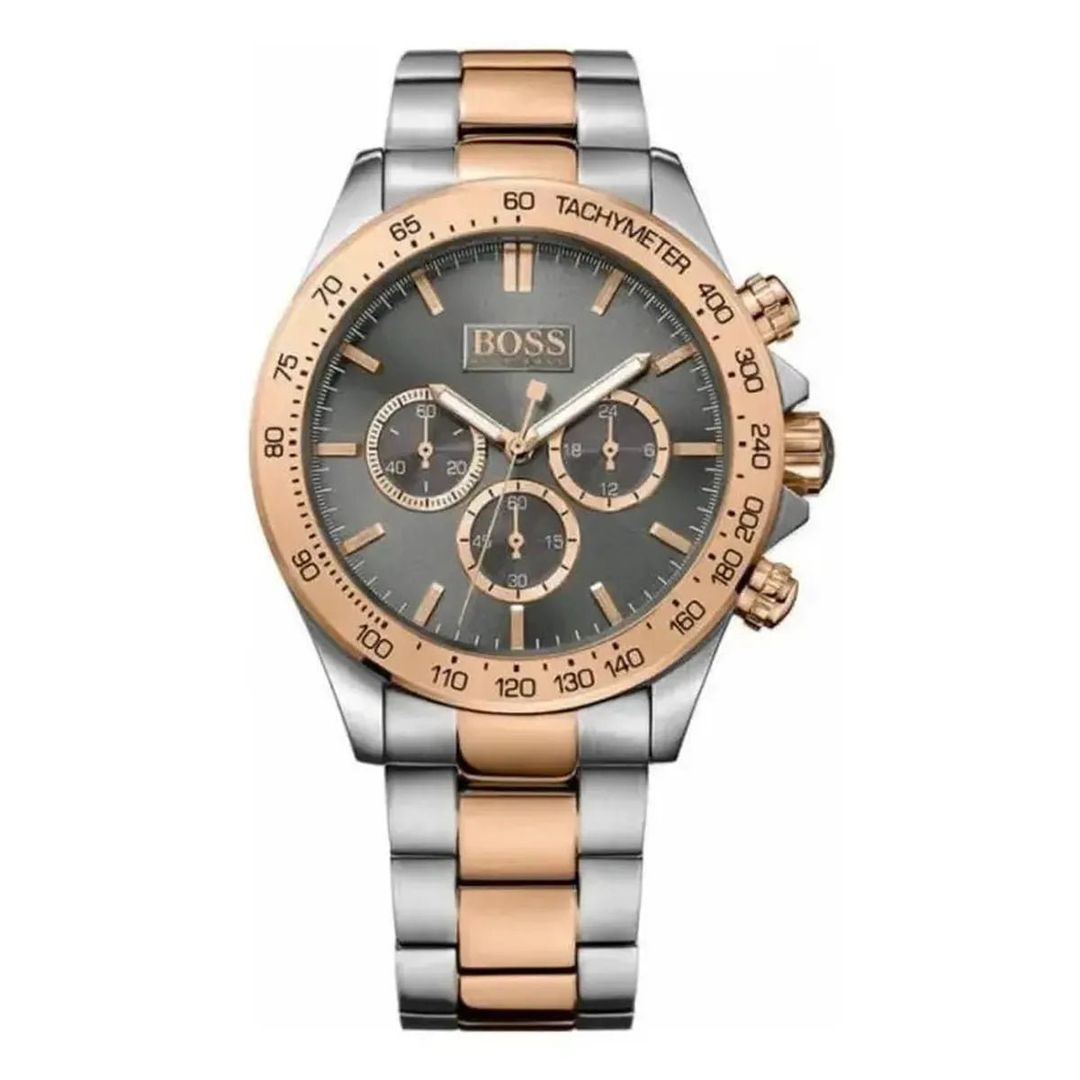 Hugo Boss Ikon 1513339 Men's Watch – 44mm Grey Dial Stainless Steel - Image 1