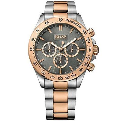 Hugo Boss Ikon 1513339 Men's Watch – 44mm Grey Dial Stainless Steel - Thumbnail 2