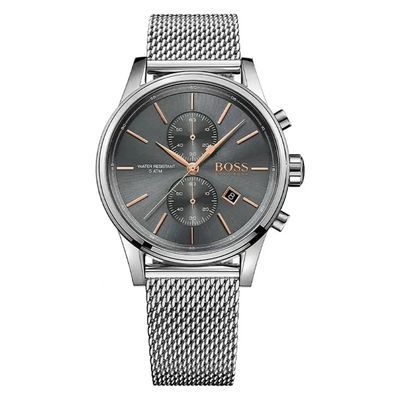 Hugo Boss Jet 1513440 Men's Watch – 41mm Grey Dial Stainless Steel - Thumbnail 3