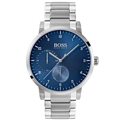 Hugo Boss Oxygen 1513597 Men's Watch – 42mm Blue Dial Stainless Steel - Thumbnail 2