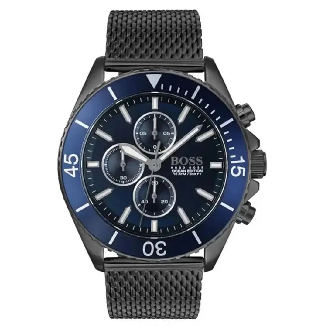 Hugo Boss Ocean Edition 1513702 Men's Watch – 48mm Blue Dial Stainless Steel - Image 1