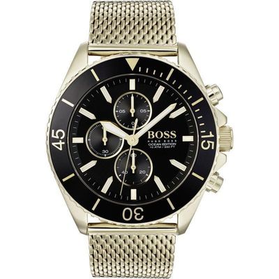 Hugo Boss Ocean Edition 1513703 Men's Watch – 46mm Black Dial Stainless Steel - Thumbnail 2