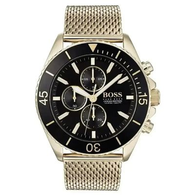 Hugo Boss Ocean Edition 1513703 Men's Watch – 46mm Black Dial Stainless Steel - Thumbnail 3