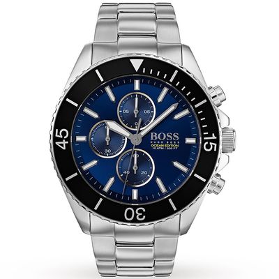 Hugo Boss Ocean Edition 1513704 Men's Watch – 48mm Blue Dial Stainless Steel - Thumbnail 2