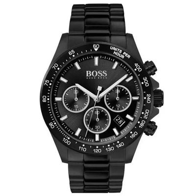 Hugo Boss Hero 1513754 Men's Watch – 43mm Black Dial Stainless Steel - Thumbnail 3