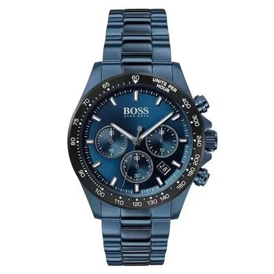 Hugo Boss Hero 1513758 Men's Watch – 43mm Blue Dial Stainless Steel - Thumbnail 3