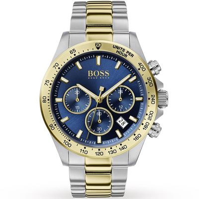 Hugo Boss Hero 1513767 Men's Watch – 45mm Blue Dial Stainless Steel - Thumbnail 2
