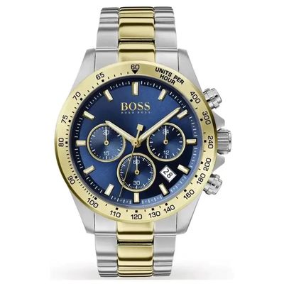 Hugo Boss Hero 1513767 Men's Watch – 45mm Blue Dial Stainless Steel - Thumbnail 3