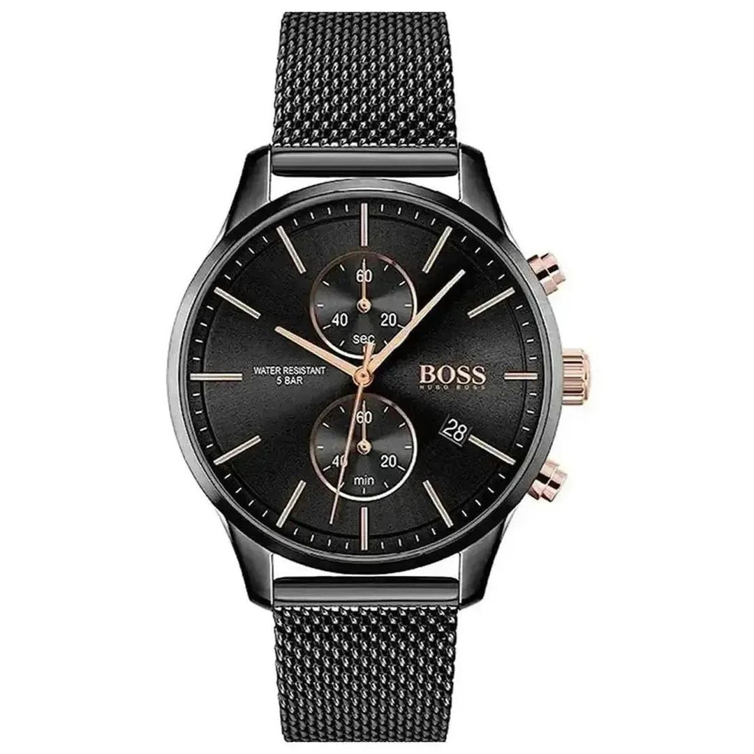 Hugo Boss Jet 1513769 Men's Watch – 41mm Black Dial Stainless Steel - Image 1
