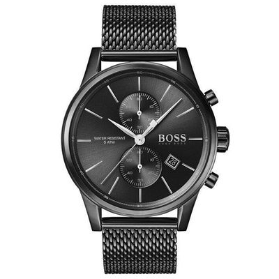 Hugo Boss Jet 1513769 Men's Watch – 41mm Black Dial Stainless Steel - Thumbnail 2