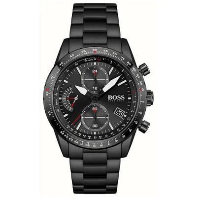 Hugo Boss Aero 1513771 Men's Watch – 44mm Black Dial Stainless Steel - Thumbnail 3
