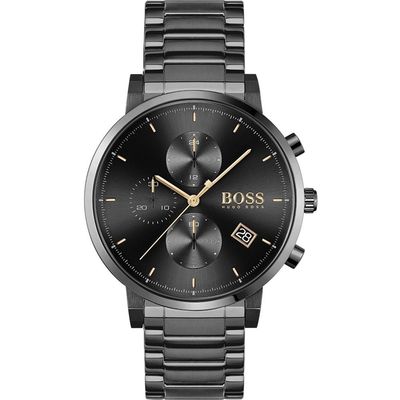 BOSS Integrity 1513780 Men's Watch – 43mm Black Dial Stainless Steel - Thumbnail 2