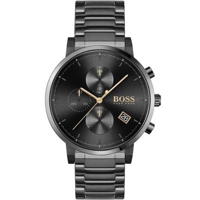 BOSS Integrity 1513780 Men's Watch – 43mm Black Dial Stainless Steel - Thumbnail 3